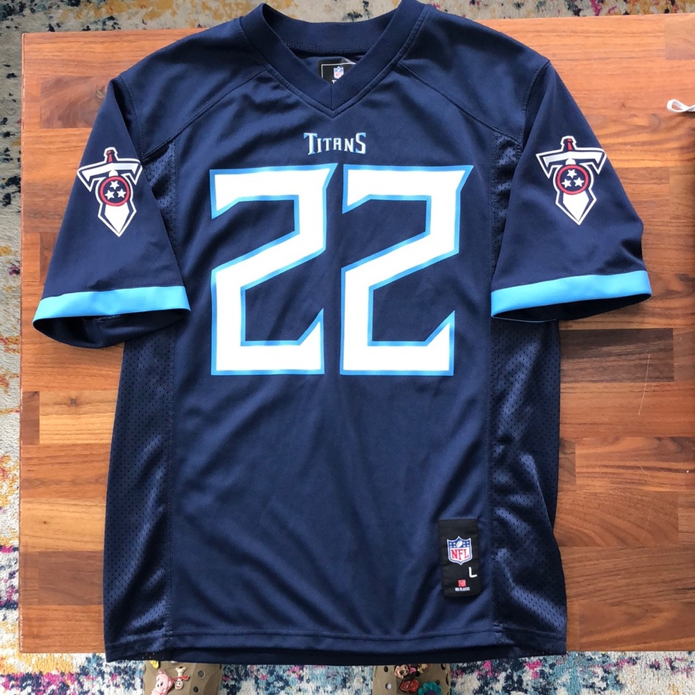 NFL Tennessee Titans Derrick Henry football jersey Size Youth Large